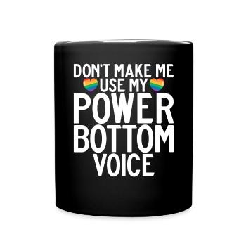 Gay Gifts - Tasse einfarbig - Schwarz - Vorne