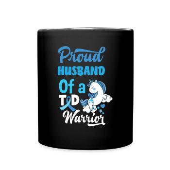 Cadeau pour diabétiques de type 1 pour diabétiques de type 1 - Mug uni - noir - Devant