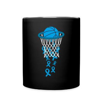 T1D Diabetes Typ 1 Diabetiker Geschenk - Tasse einfarbig - Schwarz - Vorne