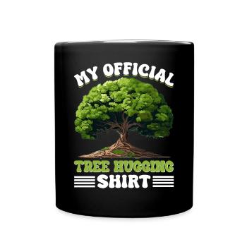Tree conservationists and environmentalists - Full Colour Mug - black - Front