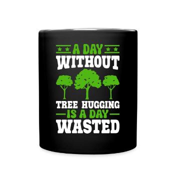 Tree Protector - Full Colour Mug - black - Front