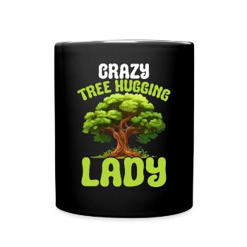 Environmentalist and tree conservationist - Full Colour Mug - black - Front