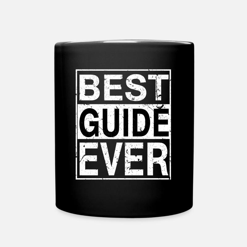 Bester Guide aller Zeiten Guide-Geschenk - Tasse einfarbig - Schwarz
