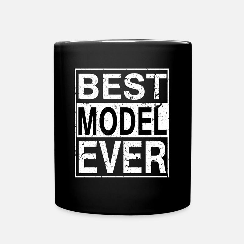 Bestes Model aller Zeiten Model Geschenk - Tasse einfarbig - Schwarz