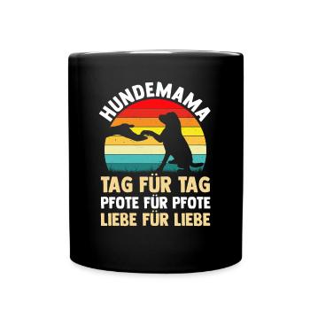 Dog Dog Owner Dog Mom - Full Colour Mug - black - Front