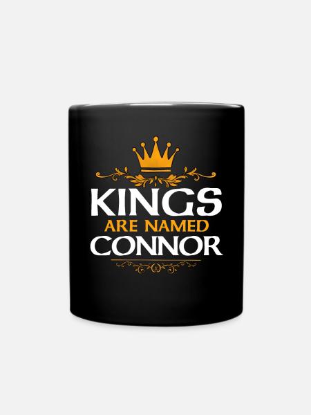 Connor - Tasse einfarbig - Schwarz