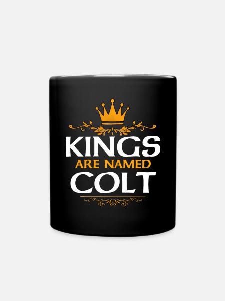 Colt - Tasse einfarbig - Schwarz