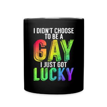 Gay Gifts - Tasse einfarbig - Schwarz - Vorne