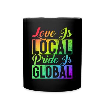 Gay Gifts - Tasse einfarbig - Schwarz - Vorne