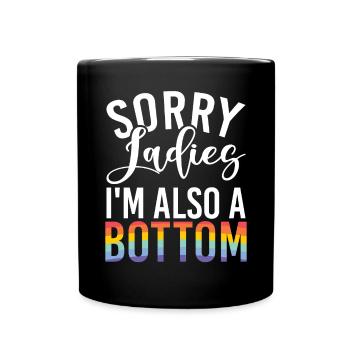 Gay Gifts - Tasse einfarbig - Schwarz - Vorne