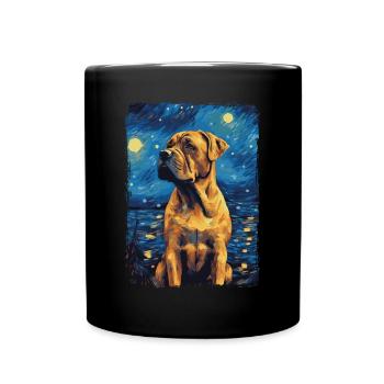 Presa Canario Starry Night - Full Colour Mug - black - Front