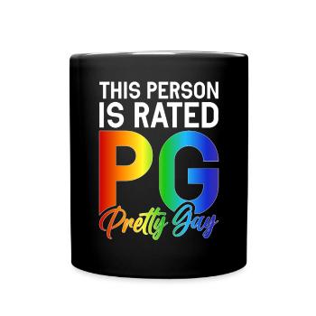 Gay Gifts - Tasse einfarbig - Schwarz - Vorne