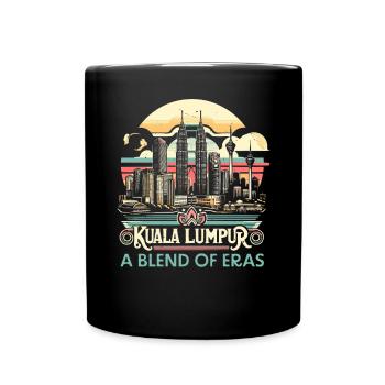 Kuala Lumpur Malaysia Travel Vacation Malaysian - Full Colour Mug - black - Front