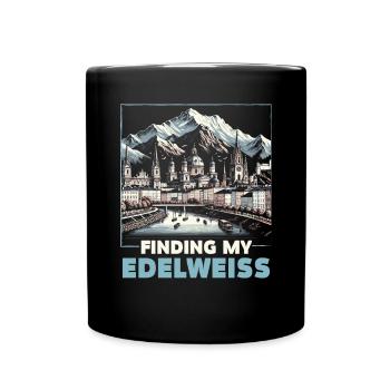 Salzburg Austria Travel Vacation Country Austrian - Full Colour Mug - black - Front