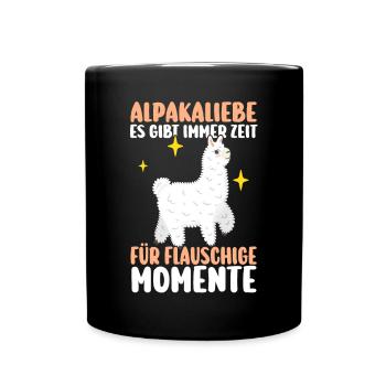 Alpaga - Mug uni - noir - Devant