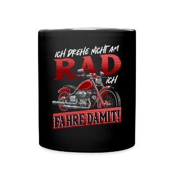 Motorcycle, Motorcycle Helmet, Motorcycle Clothing, Best - Full Colour Mug - black - Front