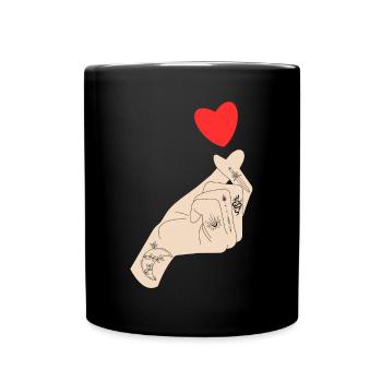 K-Drama Lover Drôle KDrama Maman - Mug uni - noir - Devant