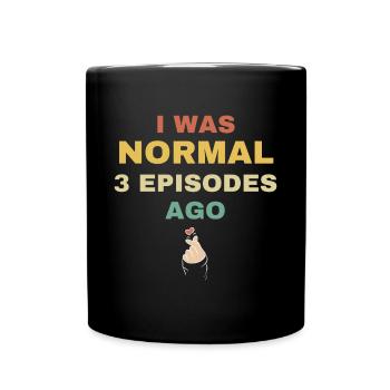 K-Drama Lover Funny KDrama Mom - Full Colour Mug - black - Front