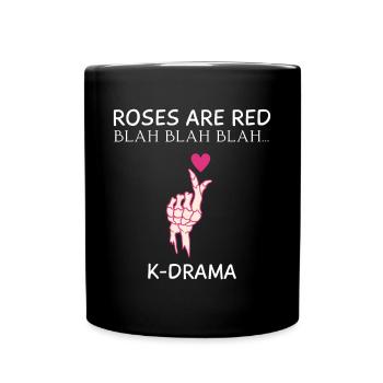 K-Drama Lover Drôle KDrama Maman - Mug uni - noir - Devant