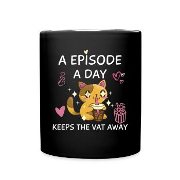 K-Drama Lover Drôle KDrama Maman - Mug uni - noir - Devant