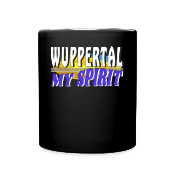 WUPPERTAL MY SPIRIT - Full Colour Mug - black - Front