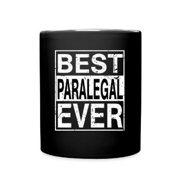 Bestes Geschenk für Rechtsanwaltsfachangestellte aller Zeiten - Tasse einfarbig - Schwarz - Vorne