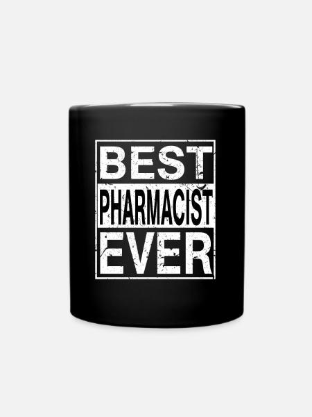 Best Pharmacist Ever Pharmacist Gift - Full Colour Mug - black