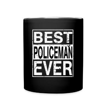Best Policeman Ever Policeman Gift - Full Colour Mug - black - Front