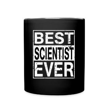 Meilleur scientifique de tous les temps scientifique cadeau - Mug uni - noir - Devant