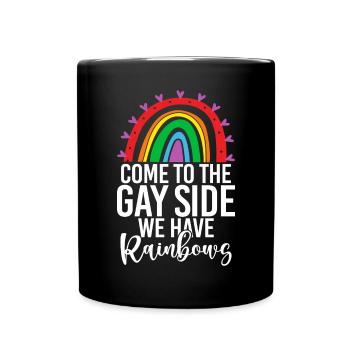 Gay Gifts - Tasse einfarbig - Schwarz - Vorne