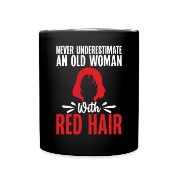 Redhead Gifts - Tasse einfarbig - Schwarz - Vorne