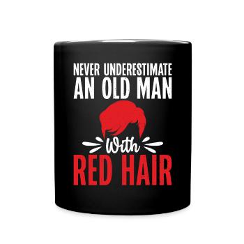 Redhead Gifts - Tasse einfarbig - Schwarz - Vorne