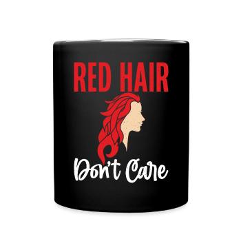 Redhead Gifts - Tasse einfarbig - Schwarz - Vorne