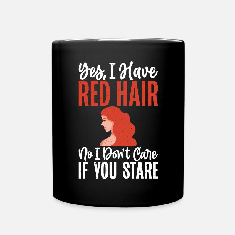 Redhead Gifts - Tasse einfarbig - Schwarz