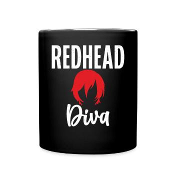 Redhead Gifts - Tasse einfarbig - Schwarz - Vorne