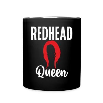 Redhead Gifts - Tasse einfarbig - Schwarz - Vorne