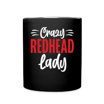 Redhead Gifts - Tasse einfarbig - Schwarz - Vorne
