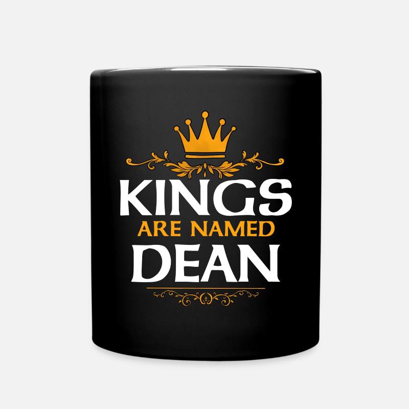 Dean - Tasse einfarbig - Schwarz