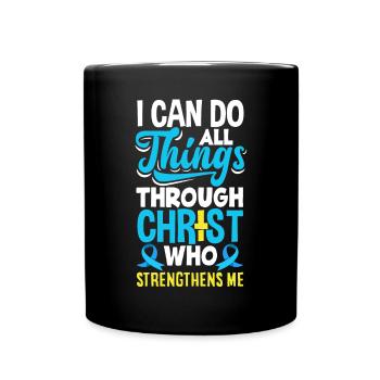 Cadeau pour diabétiques de type 1 pour diabétiques de type 1 - Mug uni - noir - Devant
