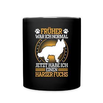 Harz Fox Formerly Normal Herding Dog Herding Fox - Full Colour Mug - black - Front
