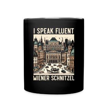 Vienna Austria Travel Vacation Country Austrian - Full Colour Mug - black - Front