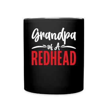 Redhead Gifts - Tasse einfarbig - Schwarz - Vorne