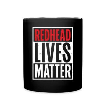 Redhead Gifts - Tasse einfarbig - Schwarz - Vorne