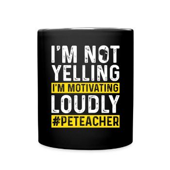 Physical Education Teacher Physical Education Teacher - Full Colour Mug - black - Front