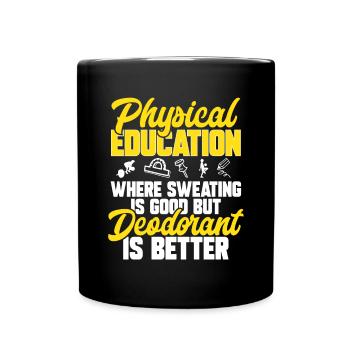 Physical Education Teacher Physical Education Teacher - Full Colour Mug - black - Front
