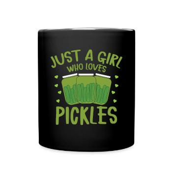 Concombre Concombre Amateur de nourriture Amoureux du concombre - Mug uni - noir - Devant
