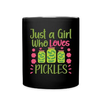 Concombre Concombre Amateur de nourriture Amoureux du concombre - Mug uni - noir - Devant