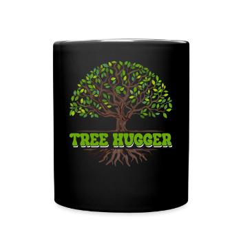 Environmentalist, Nature Lover - Full Colour Mug - black - Front