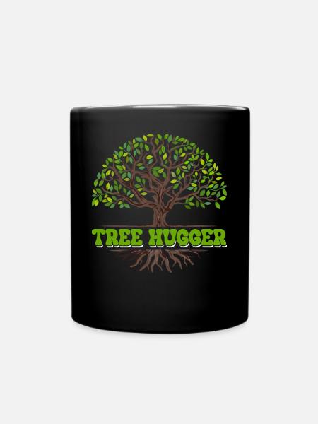 Umweltschützer Naturliebhaber - Tasse einfarbig - Schwarz