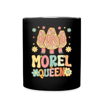 Lustiger Mykologe Weiblicher Pilzliebhaber - Tasse einfarbig - Schwarz - Vorne